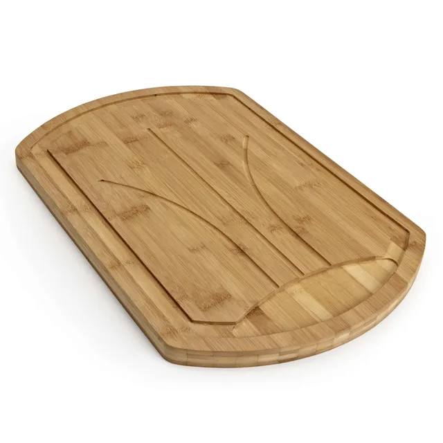 KSP Natura Bamboo Cutting Board with Scrap Tray