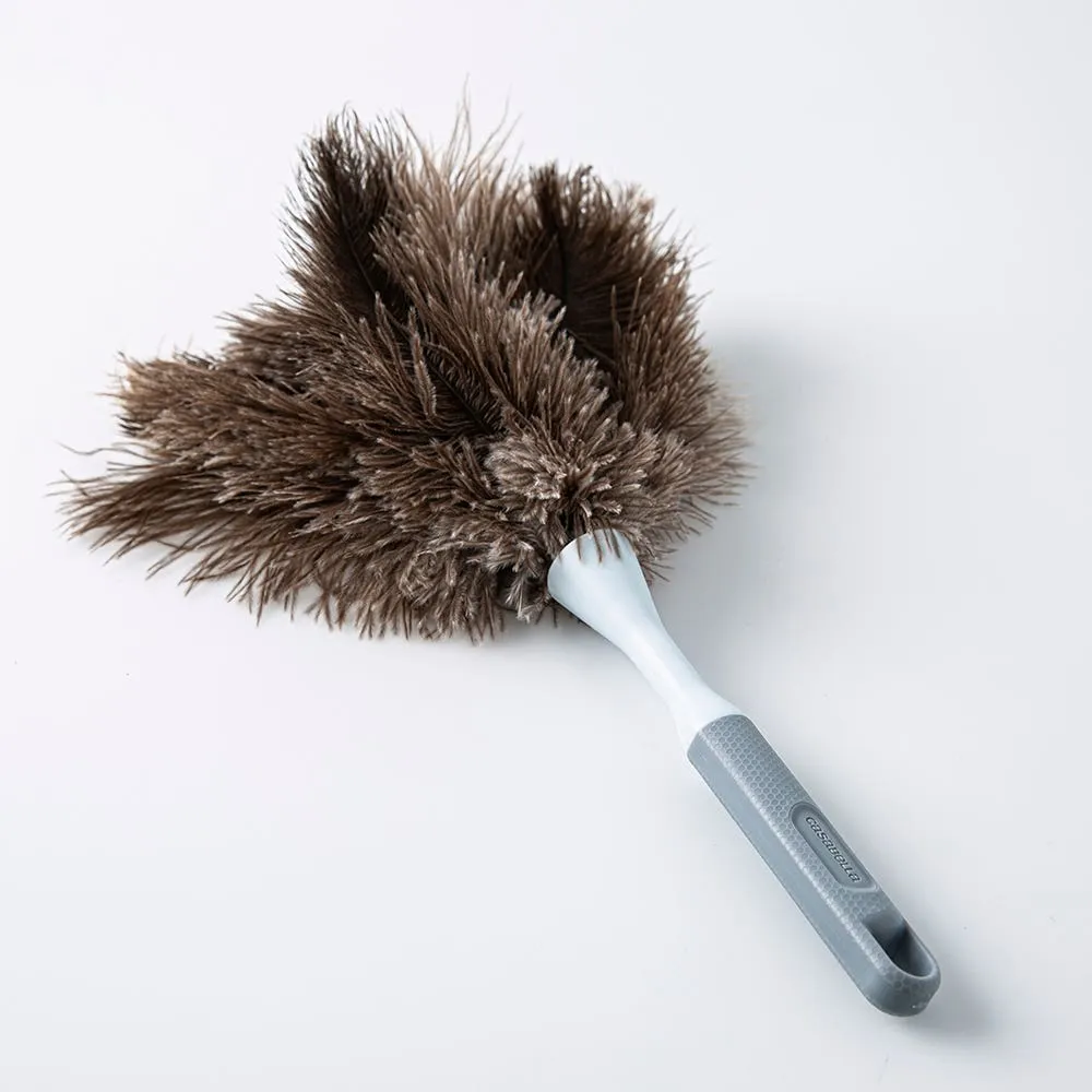 Casabella Eco-Friendly Ostrich Feather Duster (Grey)