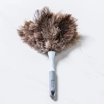 Casabella Eco-Friendly Ostrich Feather Duster (Grey)