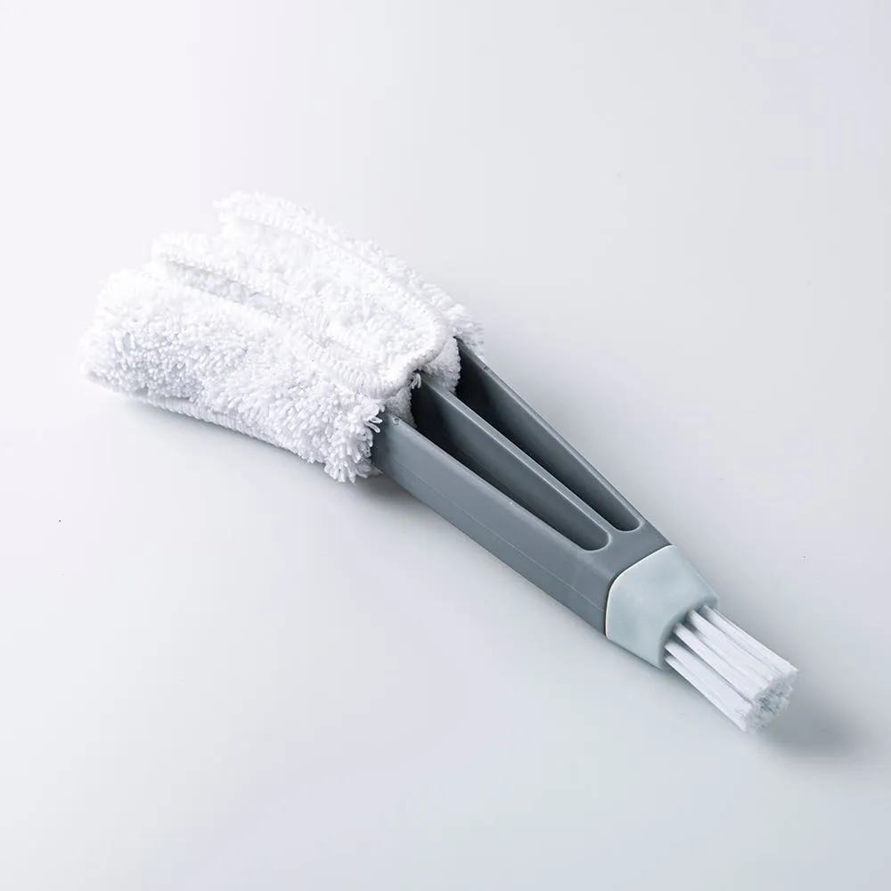 Casabella Eco-Friendly Microfiber Blinds Duster (White/Grey)