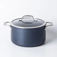 Bialetti Executive Hard Anodized Non-Stick Dutch Oven 4.7l (Dark Blue)