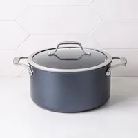 Bialetti Executive Hard Anodized Non-Stick Dutch Oven 4.7l (Dark Blue)