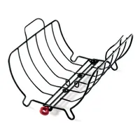 Cuisipro Roast and Serve Foldable Roasting Rack (Black)