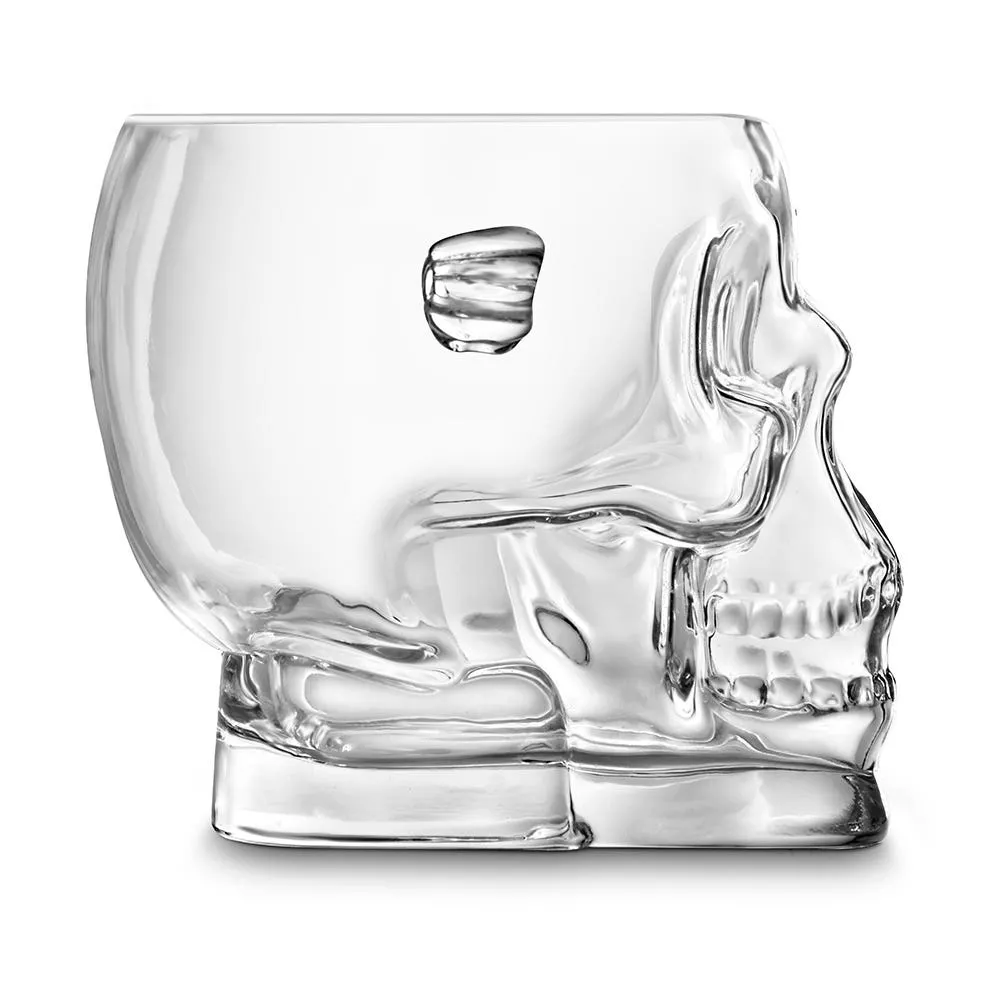 Final Touch Brainfreeze Skull Glass Ice Bucket 1.6L (Clear)