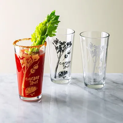 Final Touch Caesar Time Cocktail Glass - Set of 3