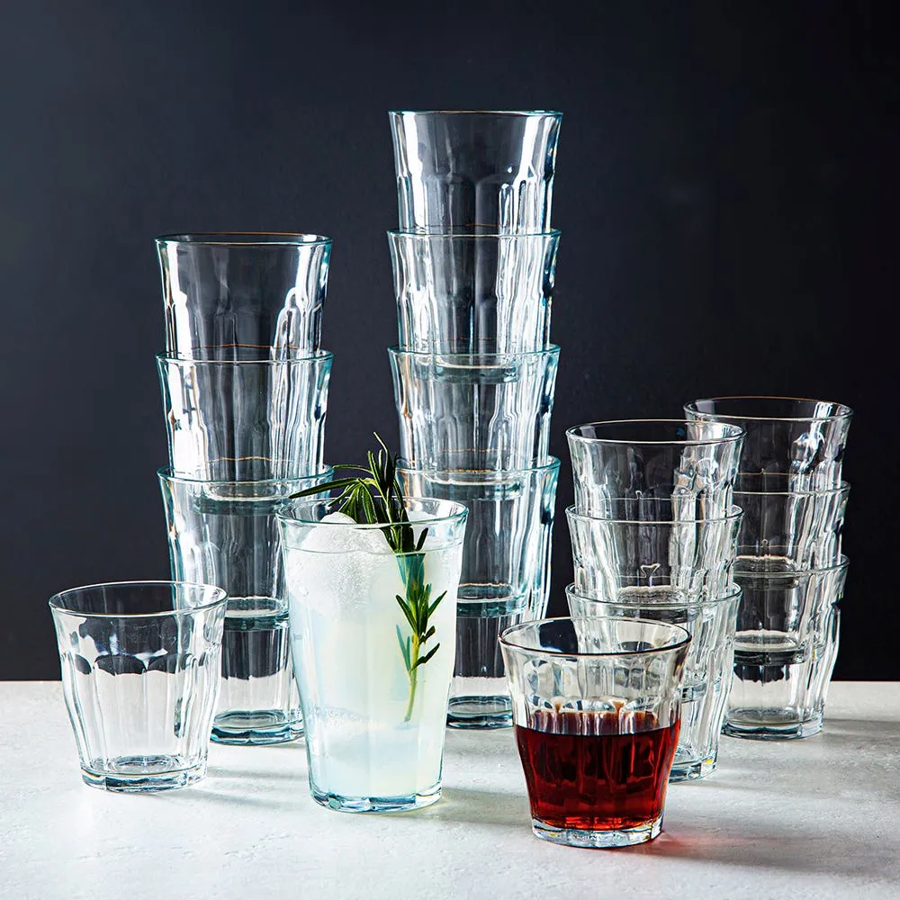 Duralex Picardie Premium Tempered Drinking Tumbler Combo - Set/16