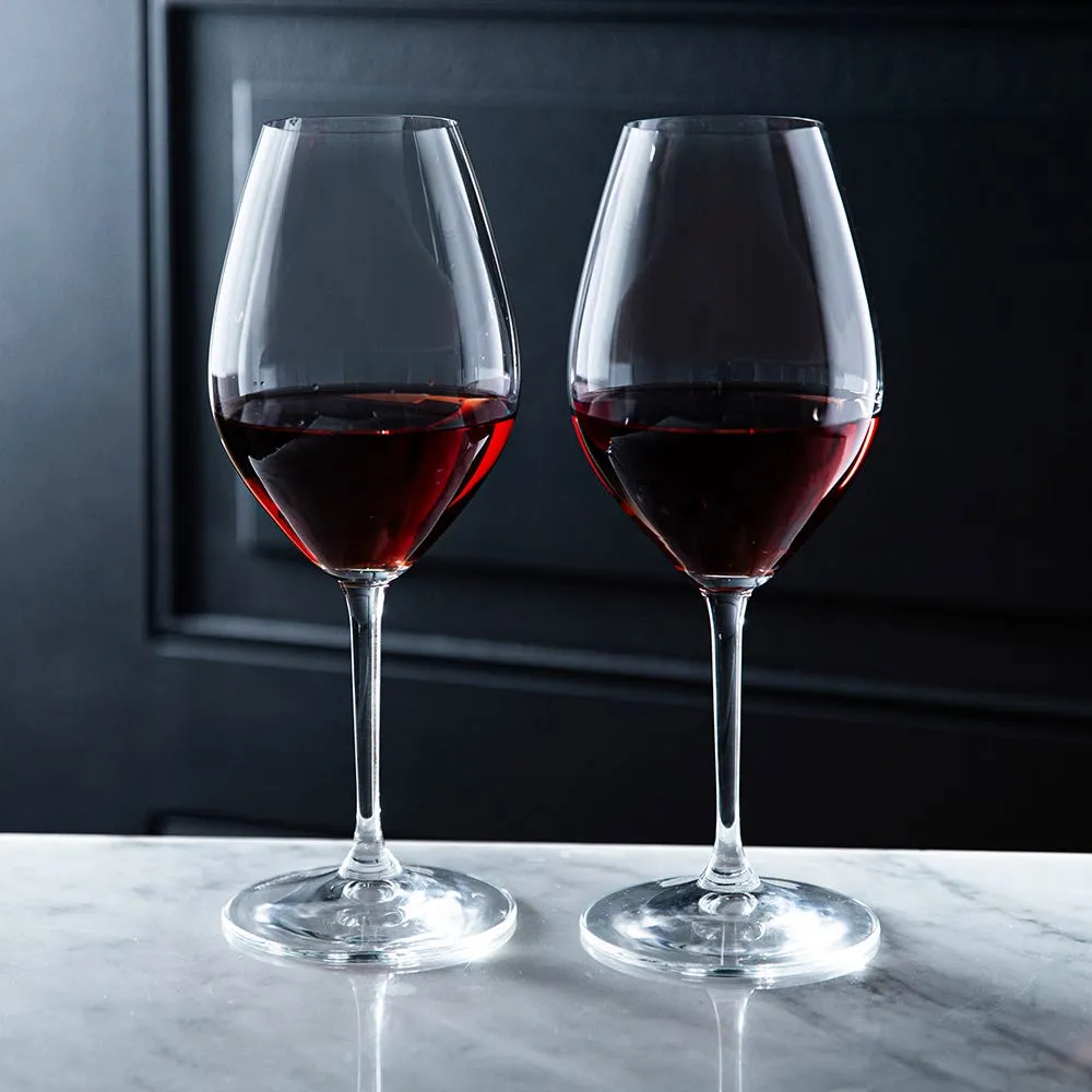 RIEDEL Wine Friendly Red Wine, Wine Glass, Set of 2, dishwasher safe