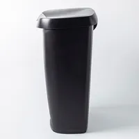 Umbra Brim Step Garbage/Recycling Can (Black)