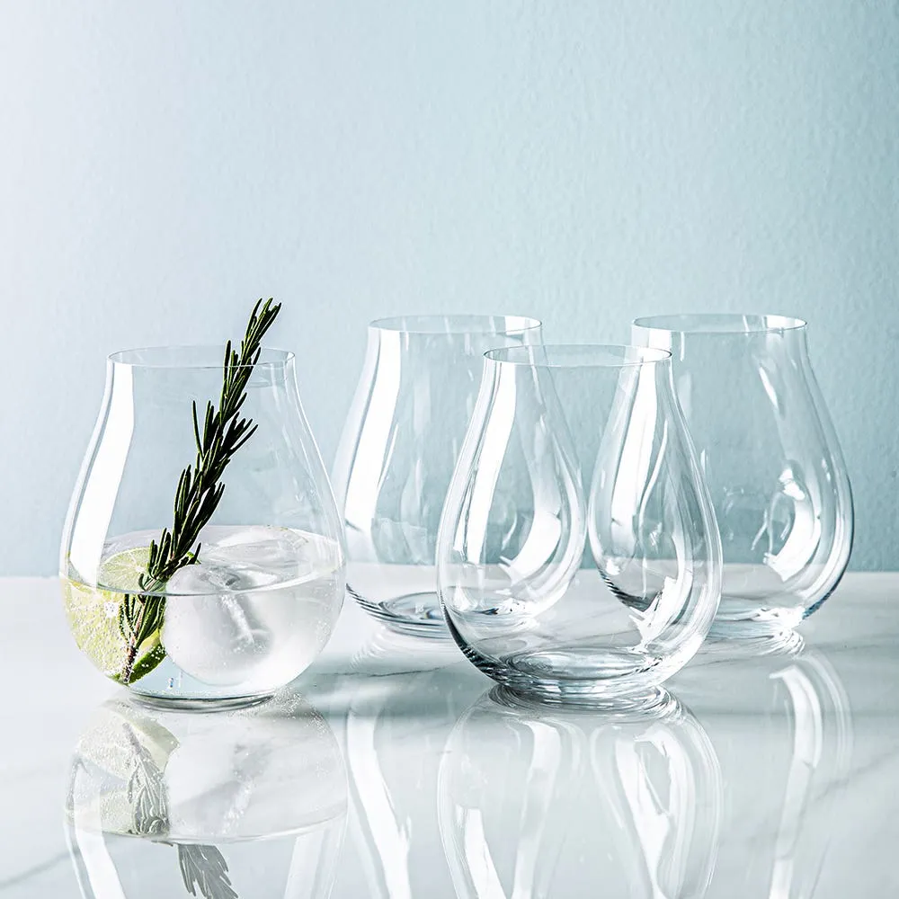 Riedel The O Stemless Gin Glass - S/4 (25.6oz.)