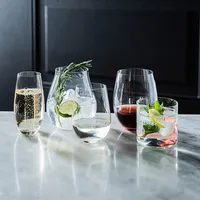 Riedel The O Stemless Gin Glass - S/4 (25.6oz.)