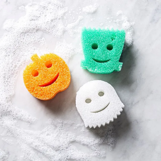 Scrub Daddy Halloween Shapes 'Pumpkin' All Purpose Cleaning Sponge