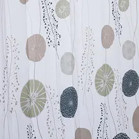 Moda At Home Polyester Shower Curtain "Cirque" (White)