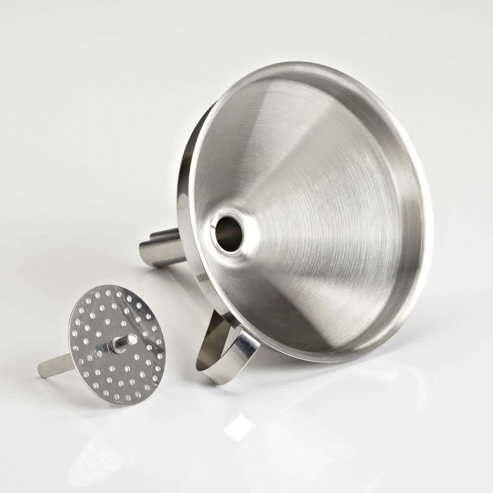 KSP Stelo Straining Funnel (Stainless Steel)