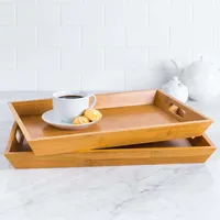 KSP Tablet Serving Tray - Set of 2 (Natural)