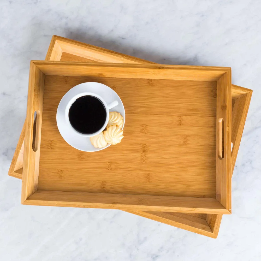 KSP Tablet Serving Tray - Set of 2 (Natural)