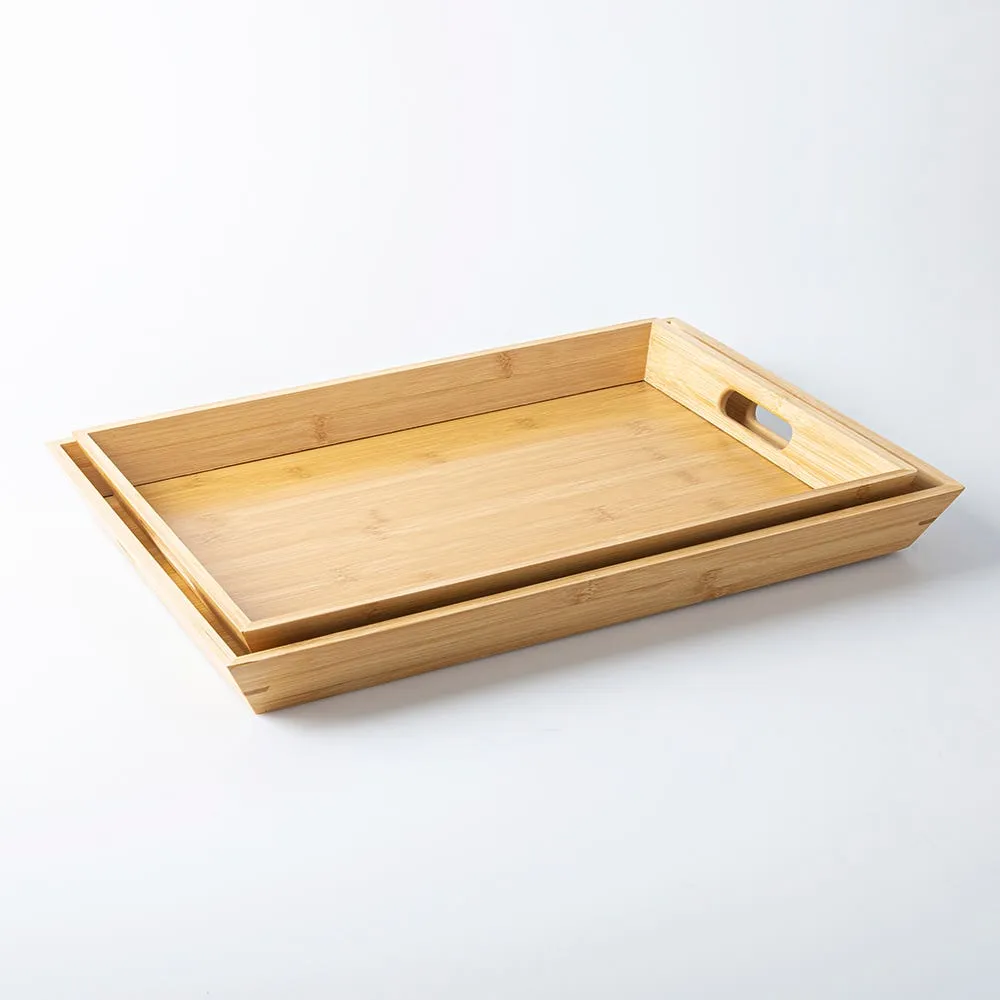 KSP Tablet Serving Tray - Set of 2 (Natural)
