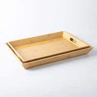 KSP Tablet Serving Tray - Set of 2 (Natural)