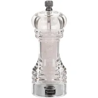 Trudeau Professional 6" Acrylic Adjustable Salt Mill