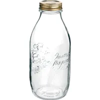 Bormioli Rocco Quattro Stagioni 1L Glass Storage Bottle