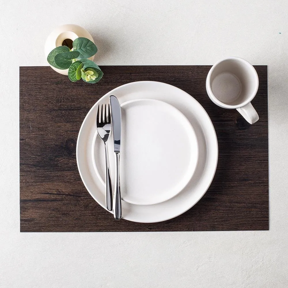 Harman Faux Wood PVC Placemat (Dark Chestnut)