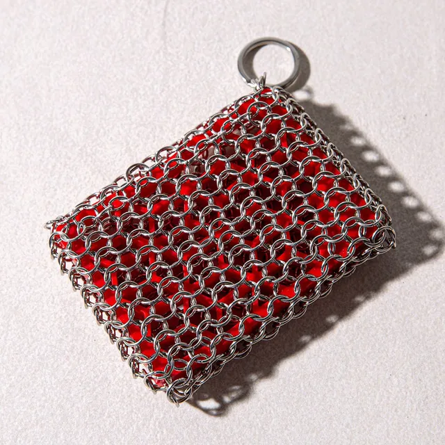 Lodge® Red Chainmail Scrubbing Pad, 1 ct - Foods Co.