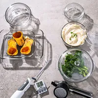 Libbey Baker's Basics Glass Bakeware Combo - Set of 4 (Clear)