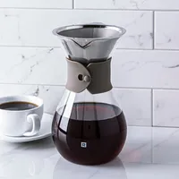 Ricardo Paperless Pour Over Coffee Maker 1.1l/37oz. (Clear)