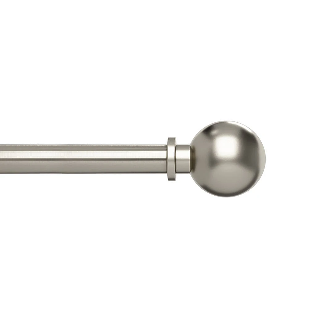 Umbra Extendable 'Bolas' Metal Curtain Rod 36-72" (Nickel)