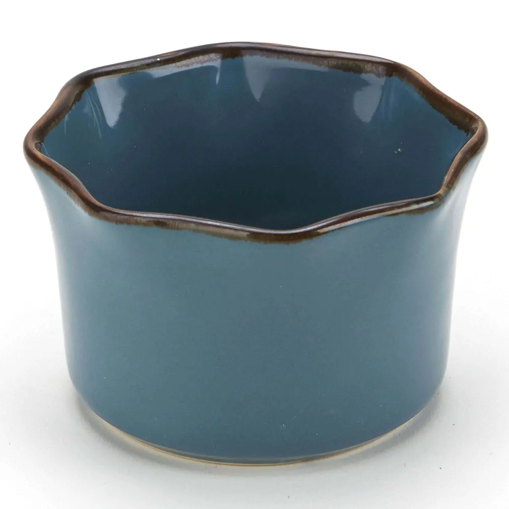 KSP Tuscana Fluted Ramekin (Aqua)