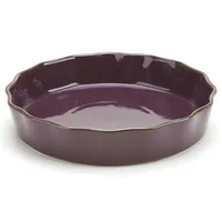 KSP Tuscana Fluted Pie Dish (Purple)