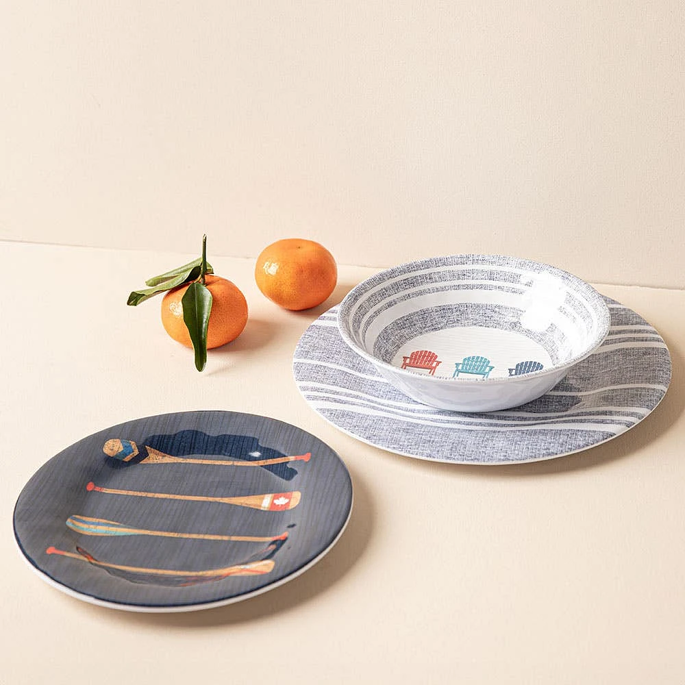 KSP Lakeside Melamine Bowl 7.5" dia. (Navy)