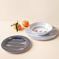 KSP Lakeside Melamine Bowl 7.5" dia. (Navy)