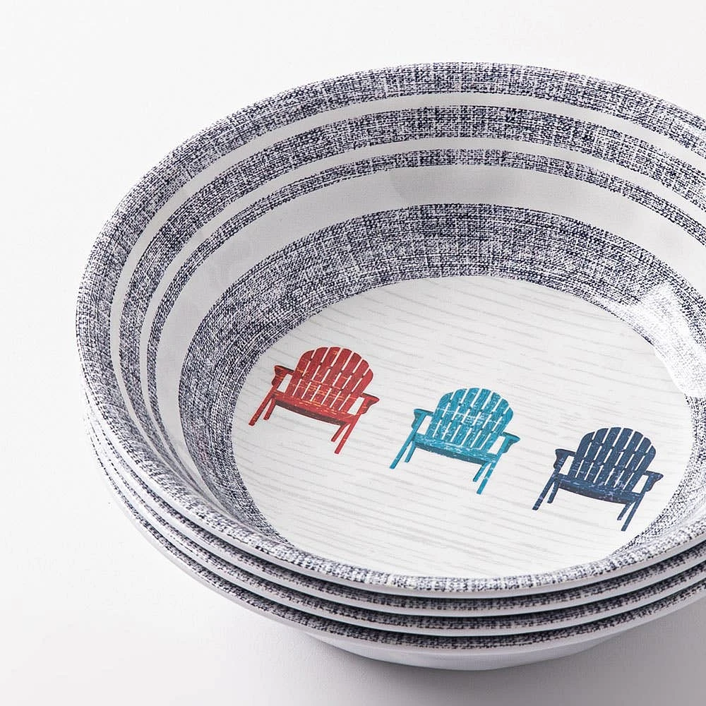 KSP Lakeside Melamine Bowl 7.5" dia. (Navy)