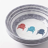 KSP Lakeside Melamine Bowl 7.5" dia. (Navy)