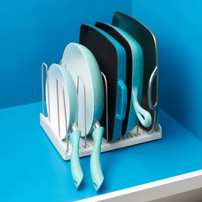 Youcopia Cabinet 'Storemore' Expandable Cookware Rack 9.5x11.5"