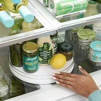 Youcopia Fridge 'Fridgeview' Turntable w/ Mat 10.8" Dia.