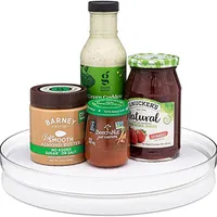 Youcopia Fridge 'Fridgeview' Turntable w/ Mat 10.8" Dia.
