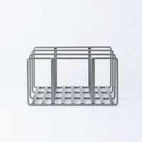 KSP Space Logic Divided Pan-Board Rack (Grey) 10x8.5x6"