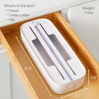 Youcopia Drawer 'Storaroll' Food Wrap Dispenser 3.1x15.3x6.3"