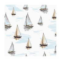 Harman 3-Ply 'Smooth Sailing' Paper Napkin - Set of 20 (Blue)