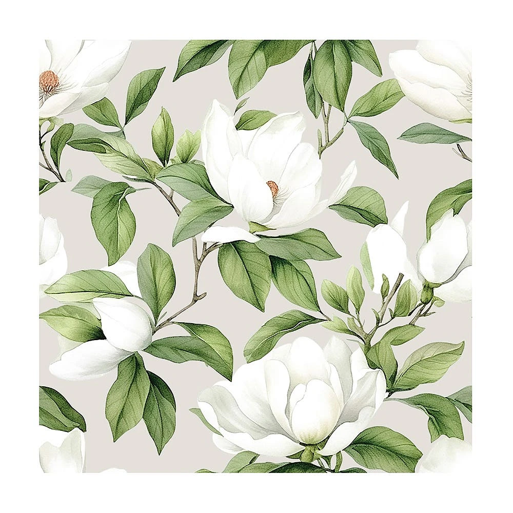 Harman 3-Ply 'White Blossom' Paper Napkin - Set of 20 (White)