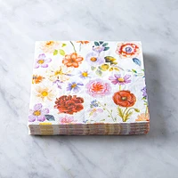 Harman 3-Ply 'Mixed Floral' Paper Napkin - Set of 20 (Multi Colour)