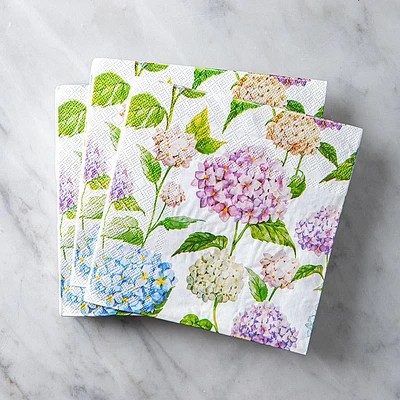 Harman 3-Ply 'Hydrangea' Paper Napkin - Set of 20 (Multi Colour)