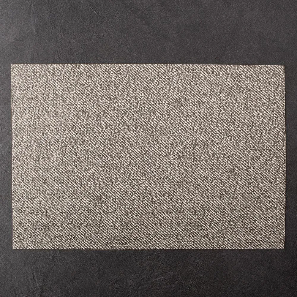 Harman Textaline 'Luxe Shimmer' Vinyl Placemat (Champagne)