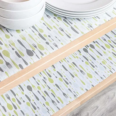 Contact Grip Prints 'Lunchbox' Shelf-Drawer Liner (Multi Colour)