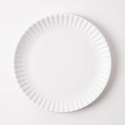 KSP Picnic Melamine Dinner Plate 10.5" Dia. (White)