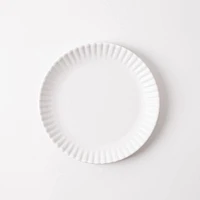 KSP Picnic Melamine Side Plate 8" Dia. (White)