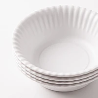 KSP Picnic Melamine Bowl 6.5" Dia. (White)