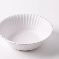 KSP Picnic Melamine Bowl 6.5" Dia. (White)