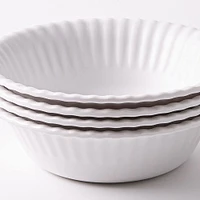 KSP Picnic Melamine Bowl 6.5" Dia. (White)